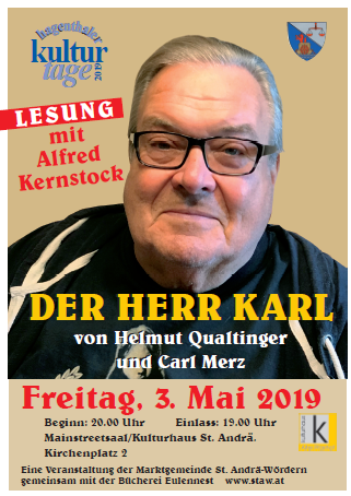 Lesung Alfred Kernstock "Der Herr Karl"