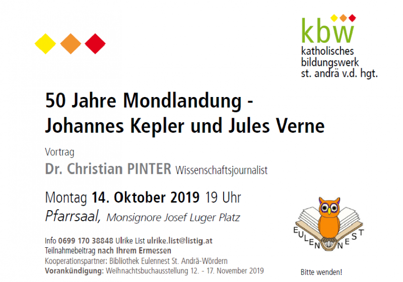 50 Jahre Mondlandung - Vortrag