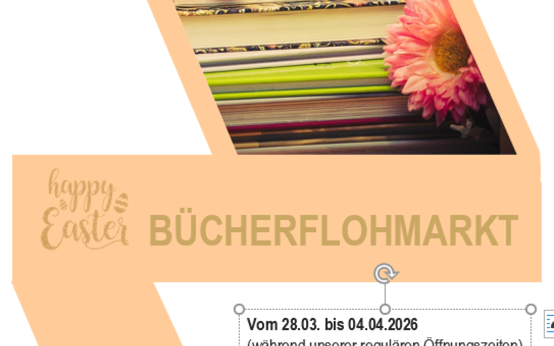 Flyer für Veranstaltung