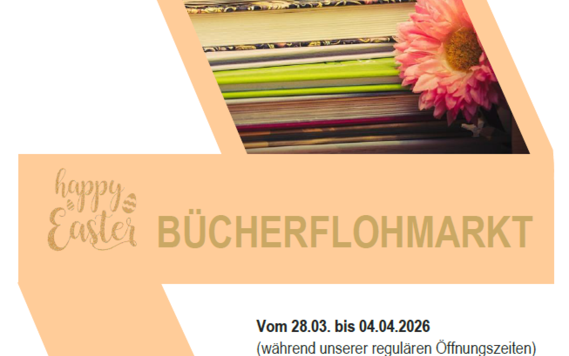 Symbolbild Bücherflohmarkt